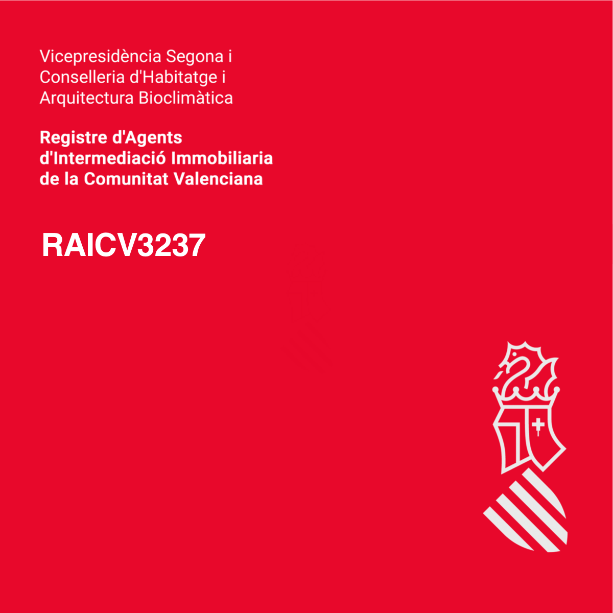 RAICV certificate – RAICV3237